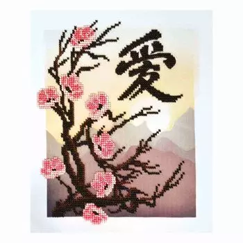 Ф-109 Набор для вышивания бисером Созвездие 'Очищение и обновление. Любовь к жизни' 18*24см