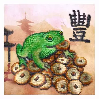 Ф-113 Набор для вышивания бисером Созвездие 'Денежное изобилие' 21*22см