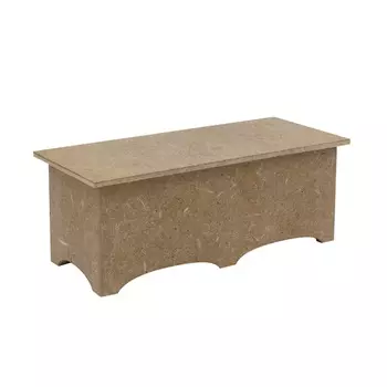 F-50 Заготовка из МДФ Шкатулка 17*7*6,5см Астра