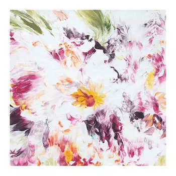 FA001 Набор для творчества Картина в стиле fluid art 'Цветы' 30*30см