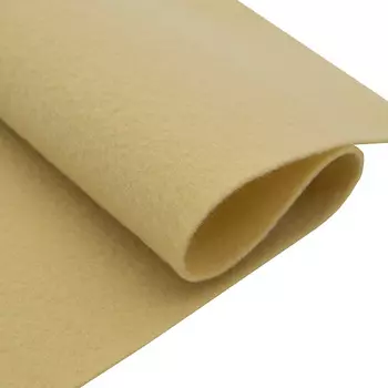 Фетр листовой мягкий, 1.0мм, 260гр, 20х30см, 10 шт/упак Astra&amp;Craft (YF 641 бежевый)