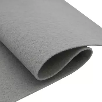 Фетр листовой мягкий, 1.0мм, 260гр, 20х30см, 10 шт/упак Astra&amp;Craft (YF 648 св.серый)