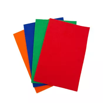 Фетр листовой мягкий ассорти, 3.0мм, 450гр, 20х30см, 4шт/упак Astra&amp;Craft (1)