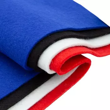 Фетр листовой ассорти 20х30см, 3мм, 450гр. (4шт.) Астра (2)