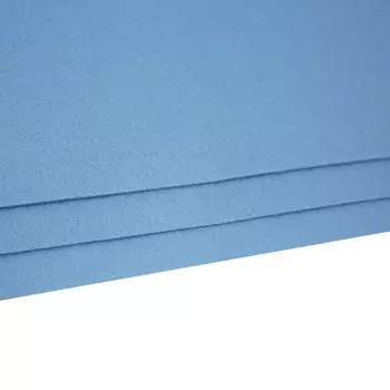 Фетр листовой жесткий, 1.0мм, 160гр, 20х30см, 3шт/упак Astra&amp;Craft (YF676 синий)