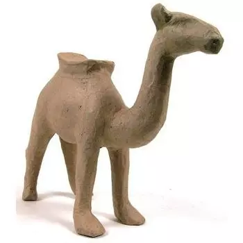 Фигурка из папье-маше, объемная, мал, верблюд, 9*21*22 см