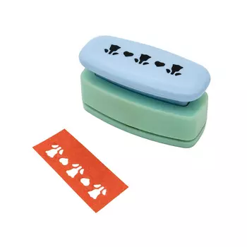 Фигурный дырокол для края JF-829M, 4,4*0,8см (5)