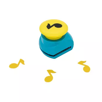 Фигурный дырокол JF-823C, 2,5см (73 - нота)