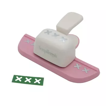 Фигурный дырокол (края) SCB 606 (046 шнуровка)