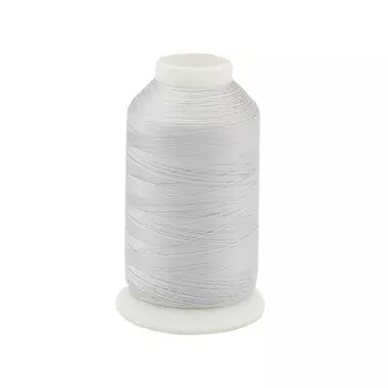 Филаментная нить 100D/3, 3000 м, 100% п/э, 'Астра' (6372 светло-серый)
