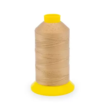 Филаментная нить 420D/3, 1500 м, 100% п/э, Astra&amp;Craft (2345 бежевый)