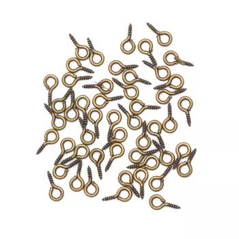 FIN2151 Штифты винтовые, 8*3,5mm, 50шт/упак, Астра (латунь)