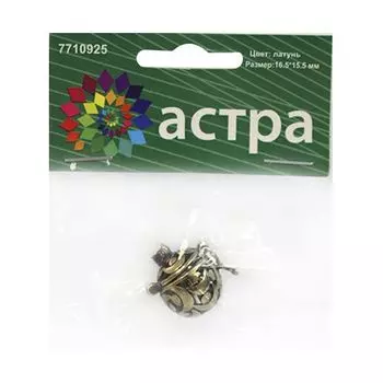 FIN2756 Подвеска декоративная 'Флакон', 16,5*15,5 мм, 'Астра'