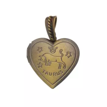 FIN2855 Подвеска декоративная 'Телец', 27*29*7мм, 1шт/уп, Astra&amp;Craft