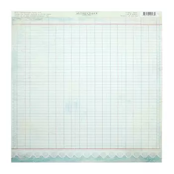 FRE005 Бумага 30*30 Authentique односторонняя Light