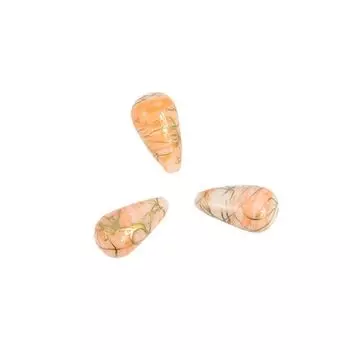 FRM Бусины пластиковые 2461, 15*7 мм, упак./55 шт., 'Астра' (6-21)