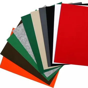 FSR1.2 Набор декоративного фетра 1,2мм 22см*30см упак/10шт (1)