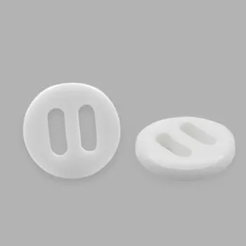 Г7571 Пуговица 11 мм, 2 пр. (белый)