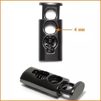 Г932 Фиксатор 10*23 черный никель