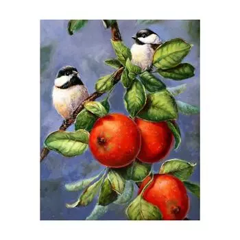 G-1128 Набор для вышивания 'Гобелен Классик' 'Маленькие птички 1', 21х26,4 см