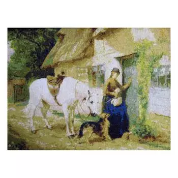 G-115 Набор для вышивания 'Гобелен Классик' 'Посетитель', 22х33 см