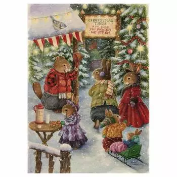 G-1215 Набор для вышивания 'Гобелен Классик' 'Рождество', 22х31,3 см