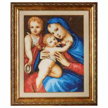 G-127 Набор для вышивания 'Гобелен Классик' 'Мадонна с младенцем', 16,5х22 см