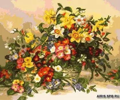 G-911 Набор для вышивания 'Гобелен Классик' 'Цветочная феерия', 24х28,6 см