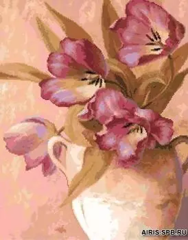 G-915 Набор для вышивания 'Гобелен Классик' 'Пурпупная феерия', 21х26,4 см