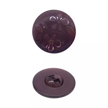 ГАН7452 Пуговица 30мм (868 коричневый)