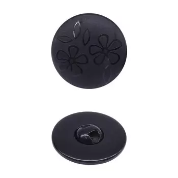 ГАН7452 Пуговица 34мм (черный)