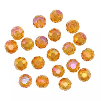 GBZ Бусины стеклянные, 10 мм, упак./20 шт., 'Астра' (G-1)