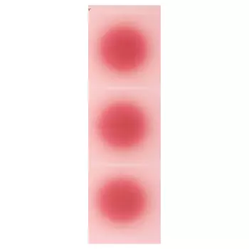 GDSFL002 Фоамиран с принтом 'Розовые лепестки', 12*40 см, 3 шт на листе Renkalik