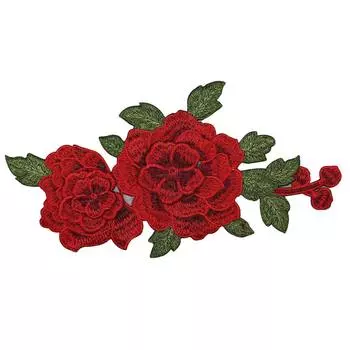 ГФ716 Аппликация Цветы 312*156мм