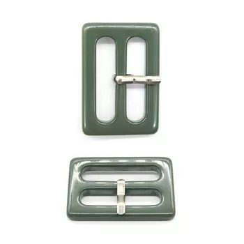 ГНГ13698 Пряжка с язычком 30мм (870 хаки)