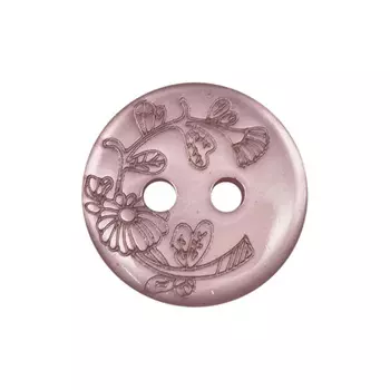 ГНГ14285 Пуговица 13 мм (069 гр.розовый)