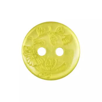 ГНГ14285 Пуговица 13 мм (504 лимонный)