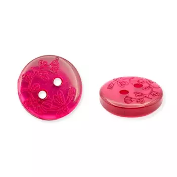 ГНГ14285 Пуговица 13 мм (817 цикламен)