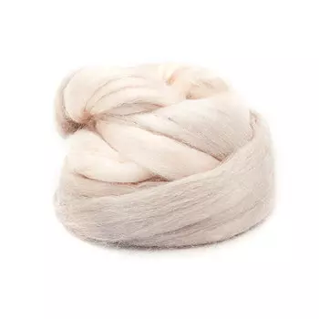 Гребенная лента нейлон 100% , 50гр (1876 светло-бежевый)