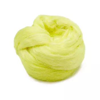 Гребенная лента нейлон 100% , 50гр (27 лимон)