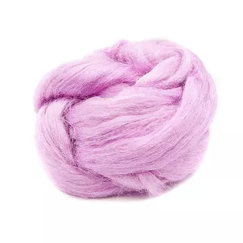 Гребенная лента нейлон 100% , 50гр (29 розовая сирень)