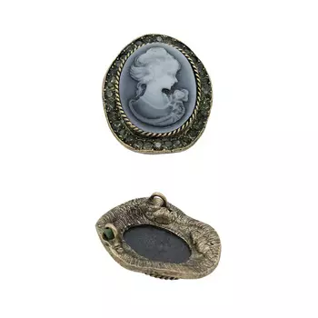ГСХ14241 Украшение, бронза, 3,3*4 см