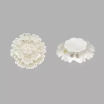 ГУ13158 Пуговица 26,5 мм, жемчуг