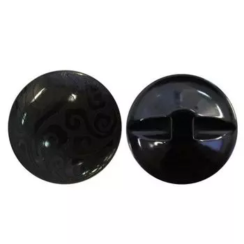 ГУ14107 Пуговица 28мм (чёрный)