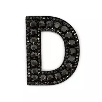 ГУ3430-D Термоаппликация 42*55мм, гематит страз цв.32