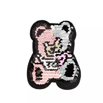 ГУБ7141 Термоаппликация Мишка 100*80мм