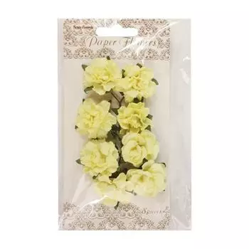 Гвоздики из бумаги, упак./8 шт., SCB (280402 кремовые)