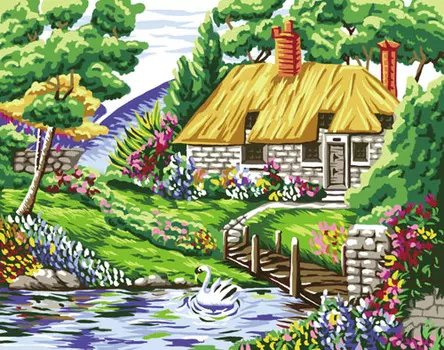 GX6120 Холст для раскрашивания без красок, 40*50см