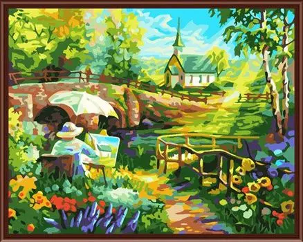 GX6151 Холст для раскрашивания без красок, 40*50см