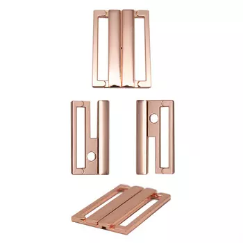 GYZA30 Застежка для купальников и белья 30мм, металл, Arta-F (медь)